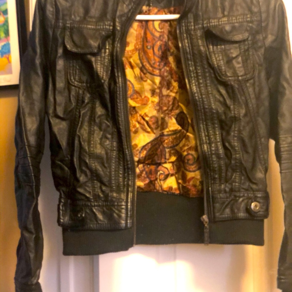 Leather jacket